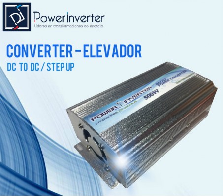 ELEVADOR DE VOLTAJE 24V A 48VDC 500W (10A)